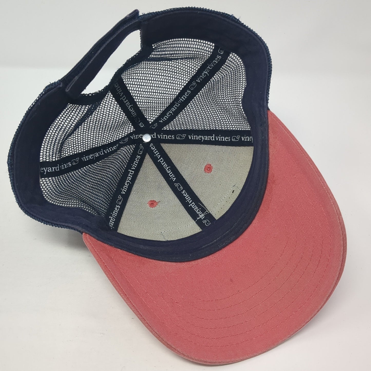 Vineyard Vines Strapback Trucker Hat Multicolor One Size Mesh Back
