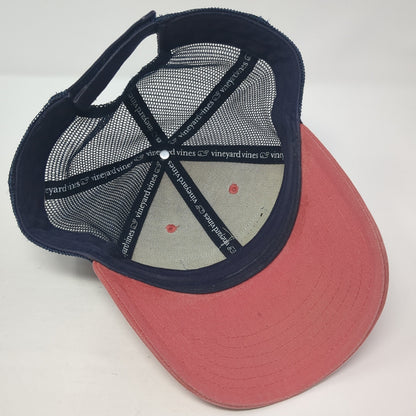 Vineyard Vines Strapback Trucker Hat Multicolor One Size Mesh Back