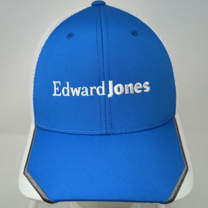 Adidas Baseball Cap Blue M Edward Jones TaylorMade Dodson Team Mesh Golf Hat