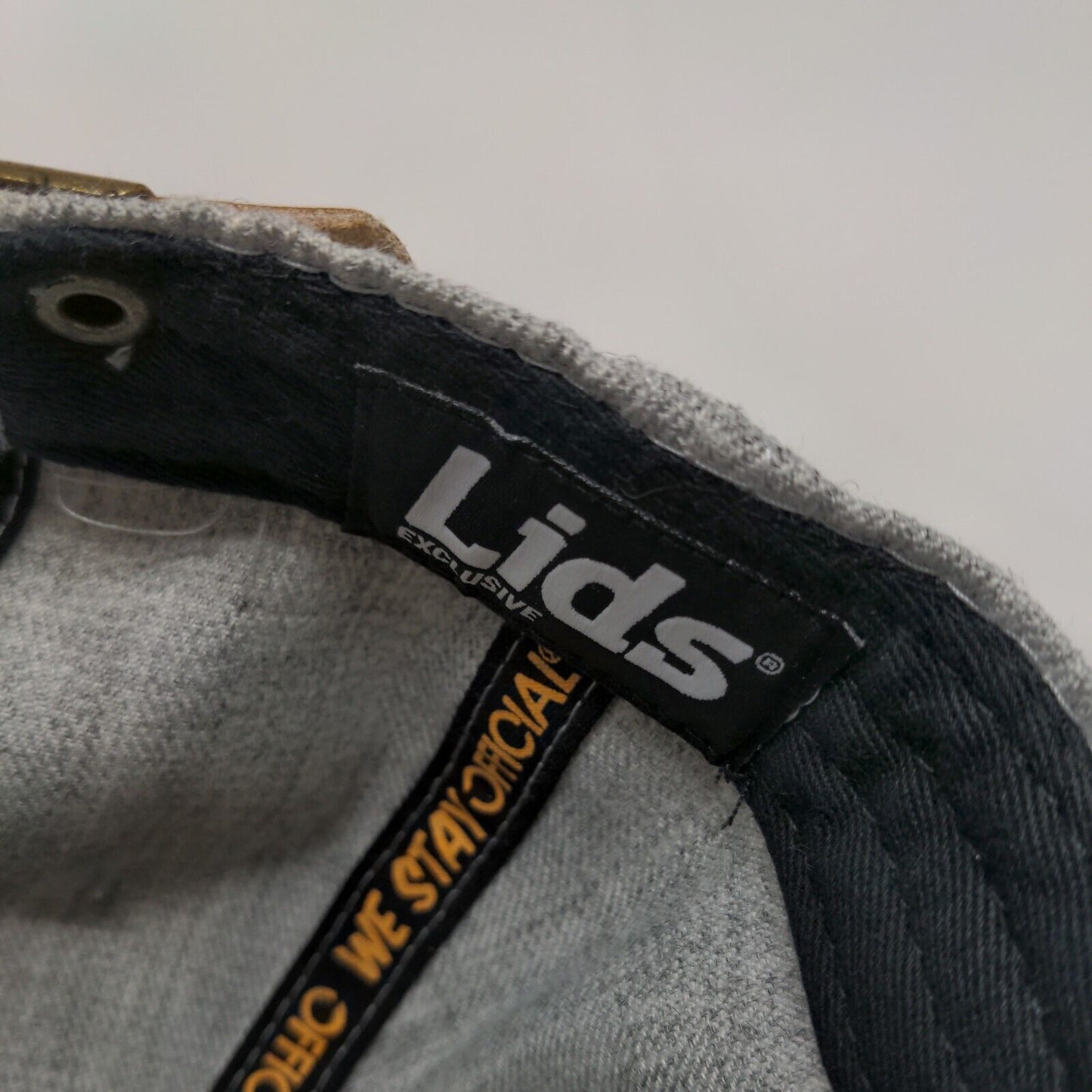 Official Premium California Exports Patch Slideback Hat Gray OSFA Lids