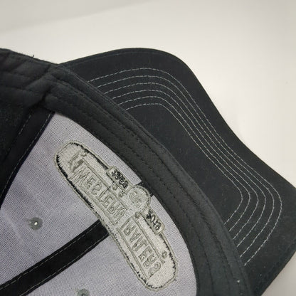 Western Trailers Strapback Hat Black One Size Embroidered 6 Panel