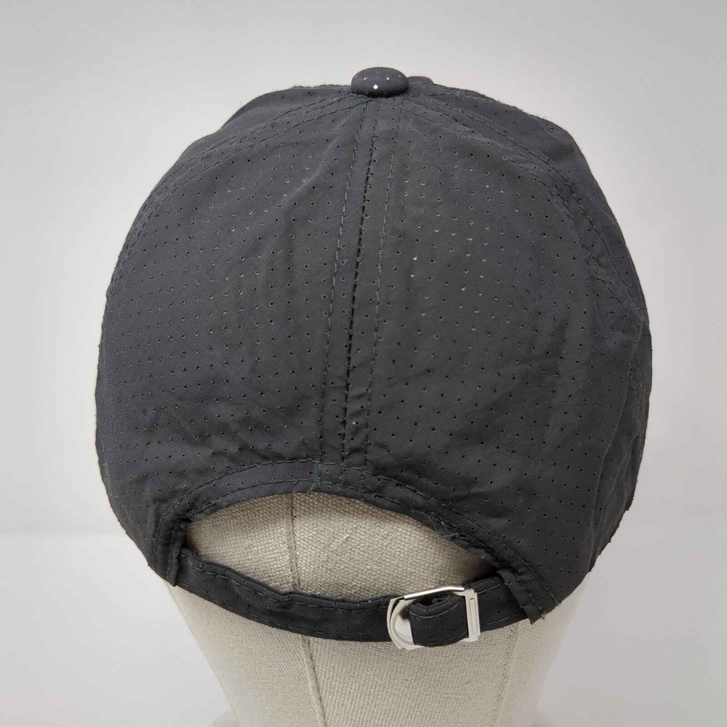 Unbranded Slideback Hat Gray One Size Adjustable Laser Cut Solid Blank