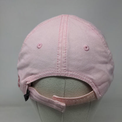 Redfish Lake Strapback Hat Pink OSFA Adjustable Embroidered Attitude