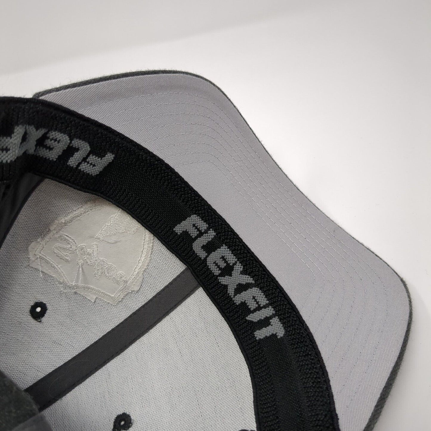 Sigler Idaho Fitted Hat Gray S-M Embroidered Totaline Flexfit Yupoong