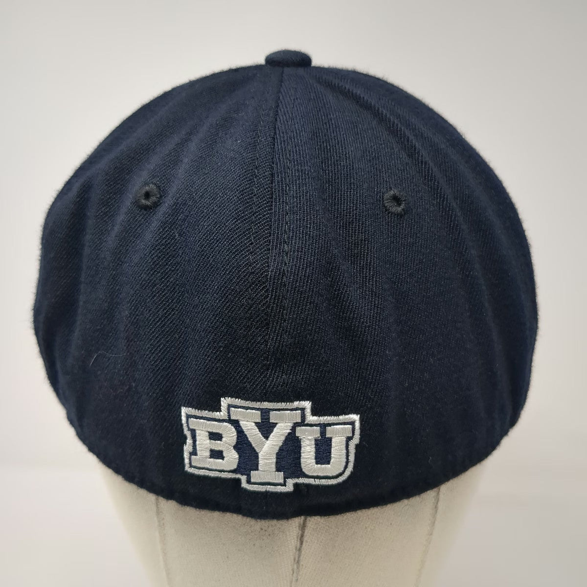 BYU Cougars NCAA Top of the World Cap Blue XL Memory Fit Embroidered Logo Hat