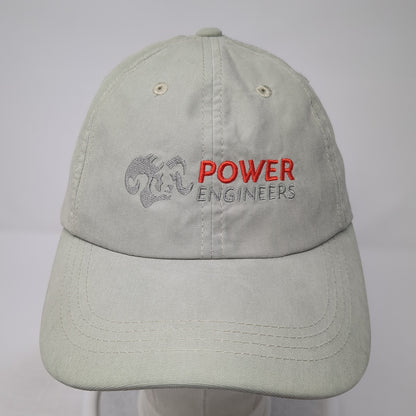 Power Engineers Slideback Hat Green One Size Embroidered Port Authority