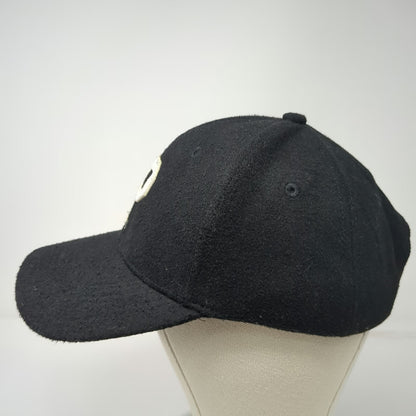 Portland Gear Baseball Cap Black One Size P Logo Wool Blend Slideback Hat