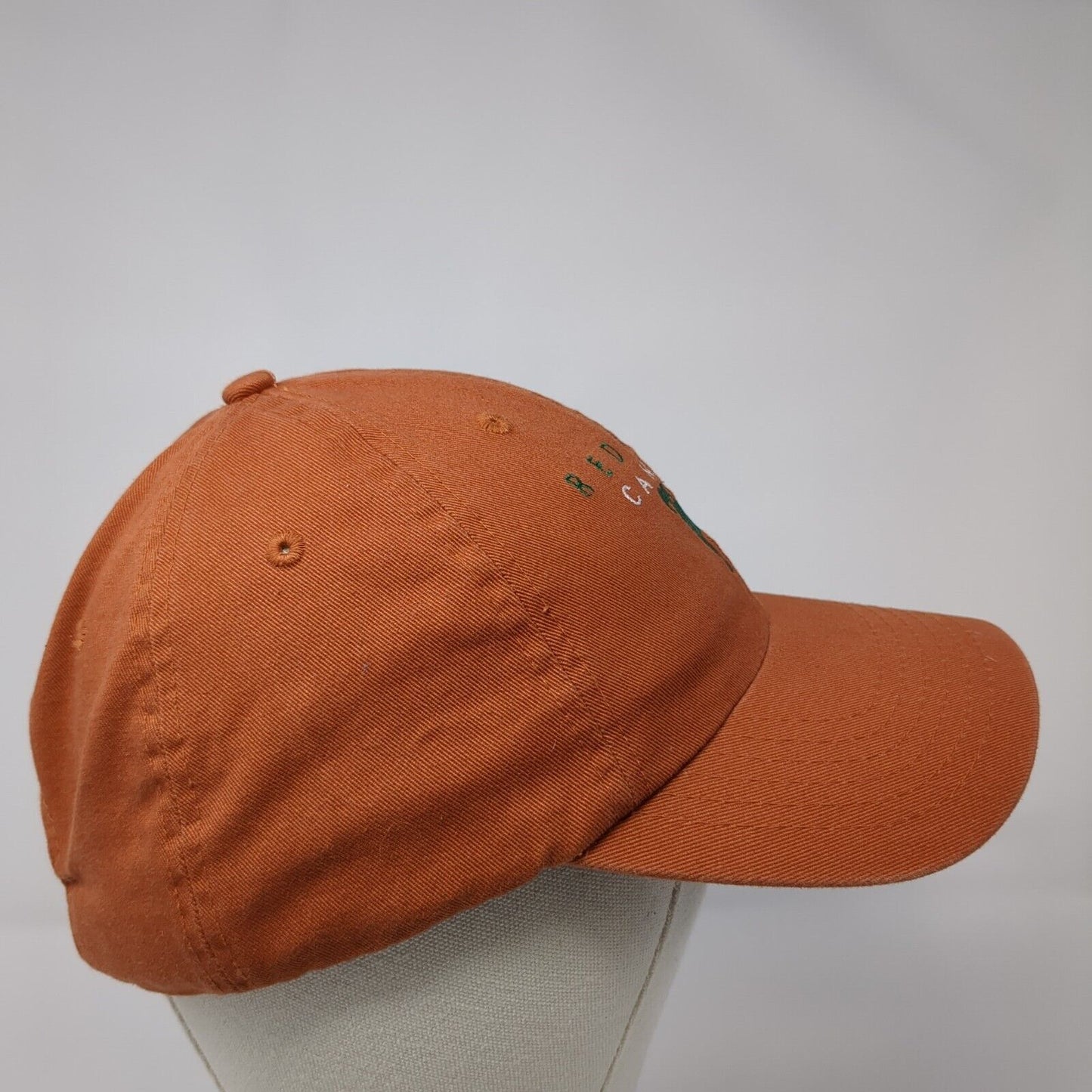 Red Rock Canyon Slideback Hat Brown One Size Adjustable Embroidered