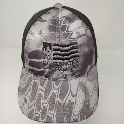 Idaho Governor's Cup Strapback Mesh Back Hat Multi OSFM Camo Mesh Back