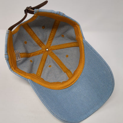 Bedazzled Star Slideback Hat Blue OS Adjustable Rhinestone W/Tags Von Boyage