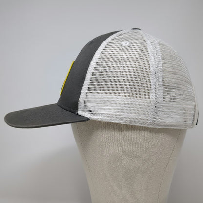RepYourWater Trucker Hat Gray One Size Mesh Snapback Sunfish Patch Fishing Gear