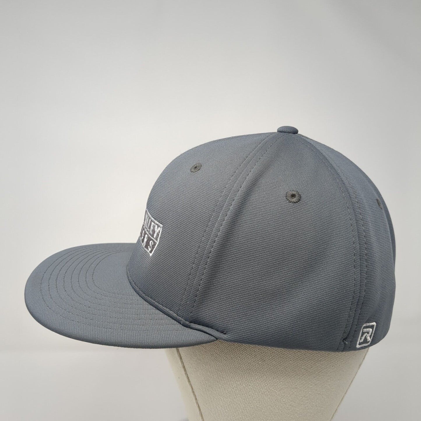 Treasure Valley Exteriors Fitted Hat Gray L/XL Embroidered PTS 20 Richardson