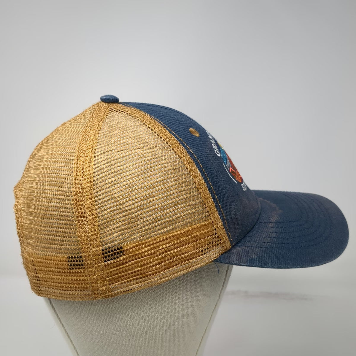 Prairie Mountain Trucker Hat Blue One Size Grand Canyon National Park Snapback