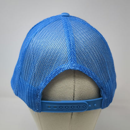 Otto Trucker Hat Blue One Size Severino Pasta Company Mesh Foam Snapback Graphic