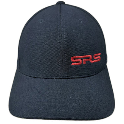 Pacific Headwear Baseball Cap Blue 8 SRS Logo Performance Flexfit M2 Tech Hat