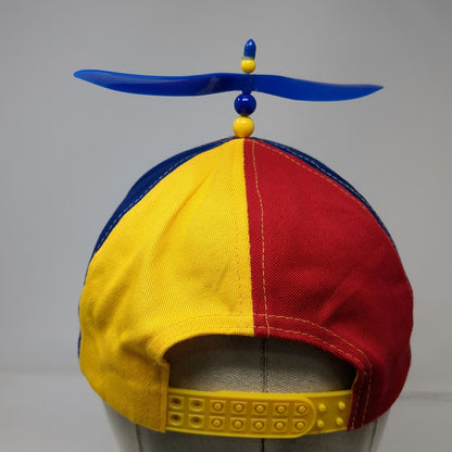 Aiermo Baseball Cap Red Yellow Blue Green One Size Propeller Hat Novelty Fun