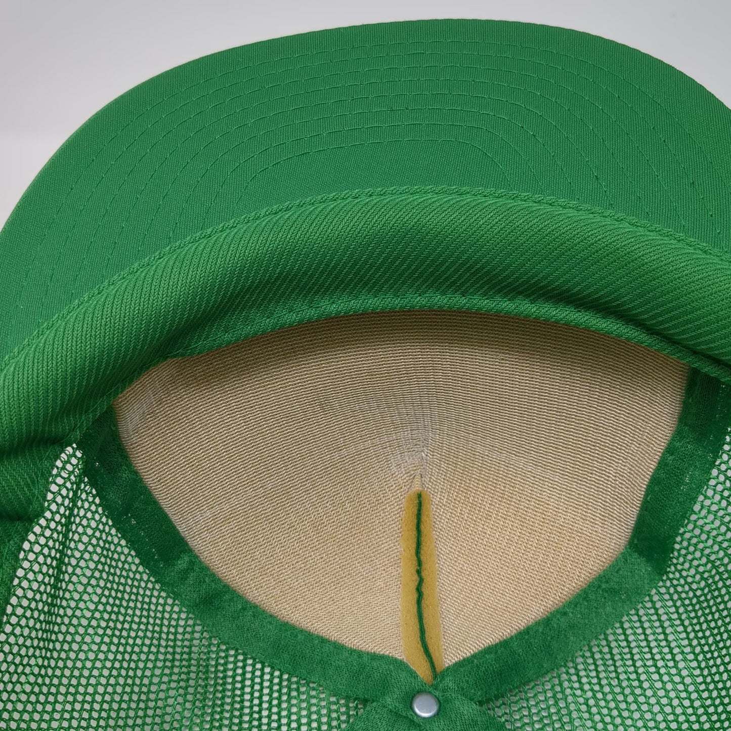 Nissin Green Trucker Hat One Size Snake River Council High Adventure Snapback