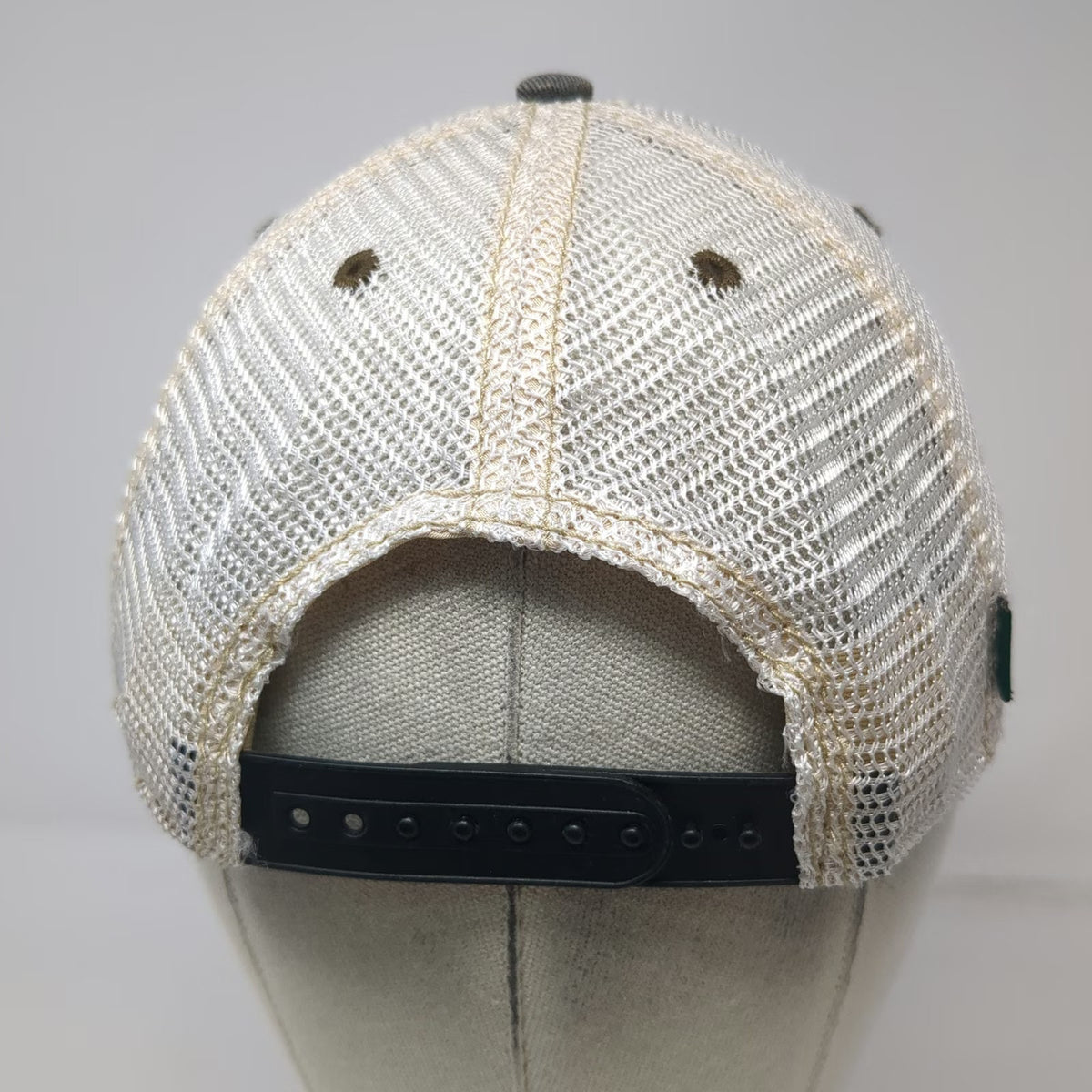 Legacy Trucker Hat Gray One Size Mesh Back Snapback Moab Utah Red White Green
