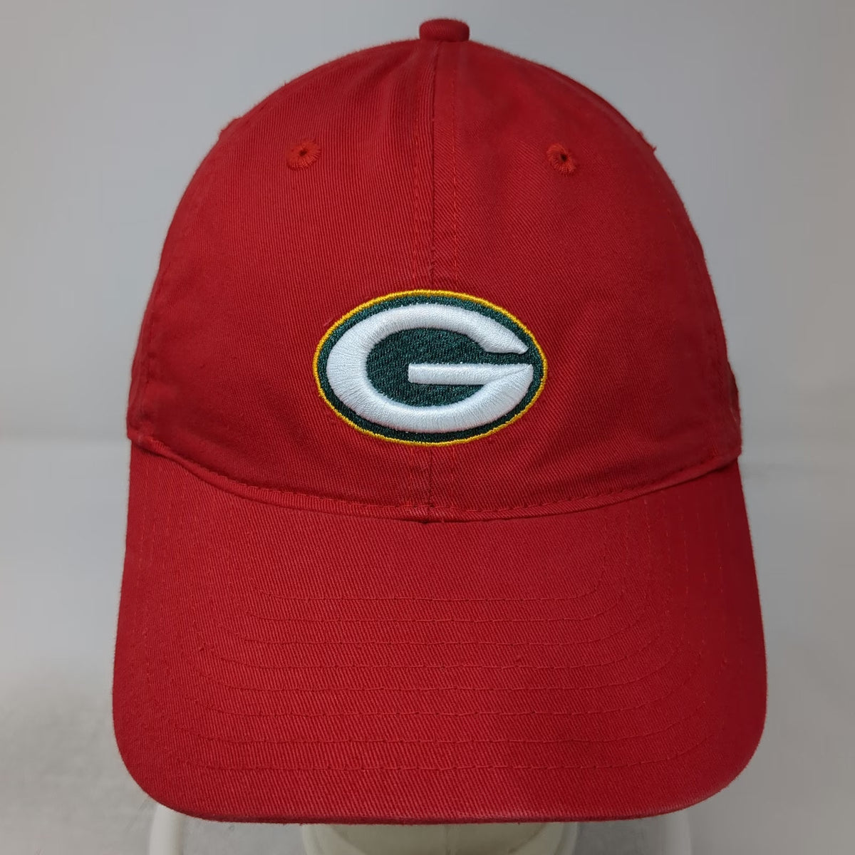 Green Bay Packers NFL Reebok Cap Red One Size Adjustable Embroidered G Logo Hat
