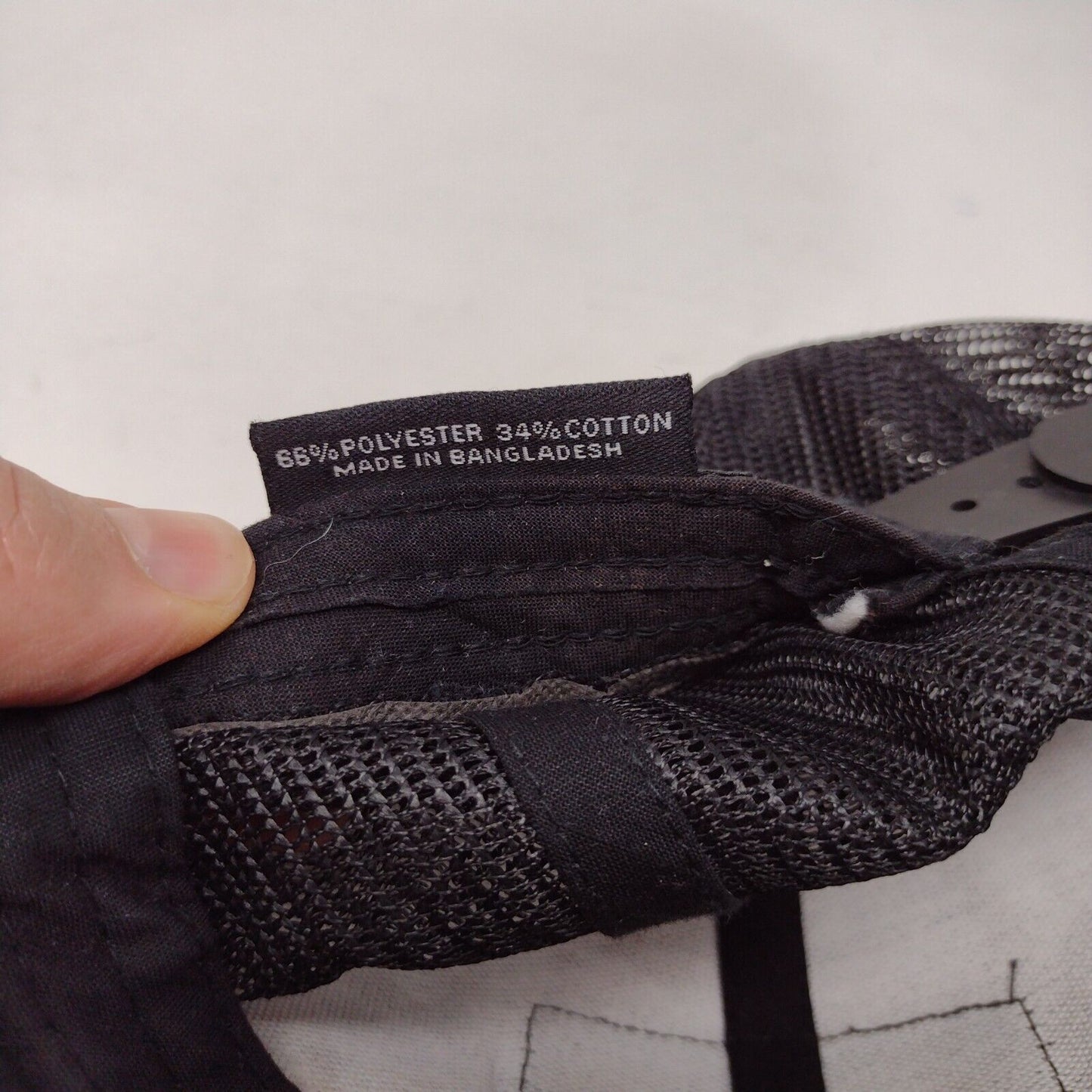 Snake River CrossFit Patch Snapback Trucker Hat Black OSFA Mesh Back