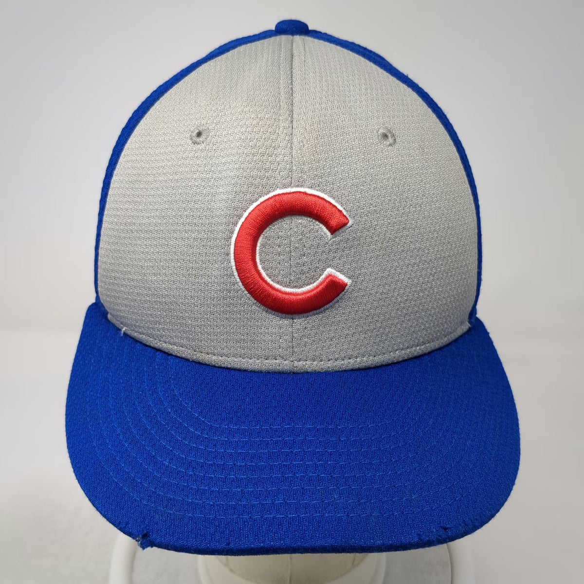 OC Sports MLB Chicago Cubs Baseball Cap Blue One Size Strapback Curved Brim