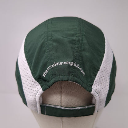 Shamrock Running Club Strapback 5 Panel Cap Green PS Adjustable Race Truckers