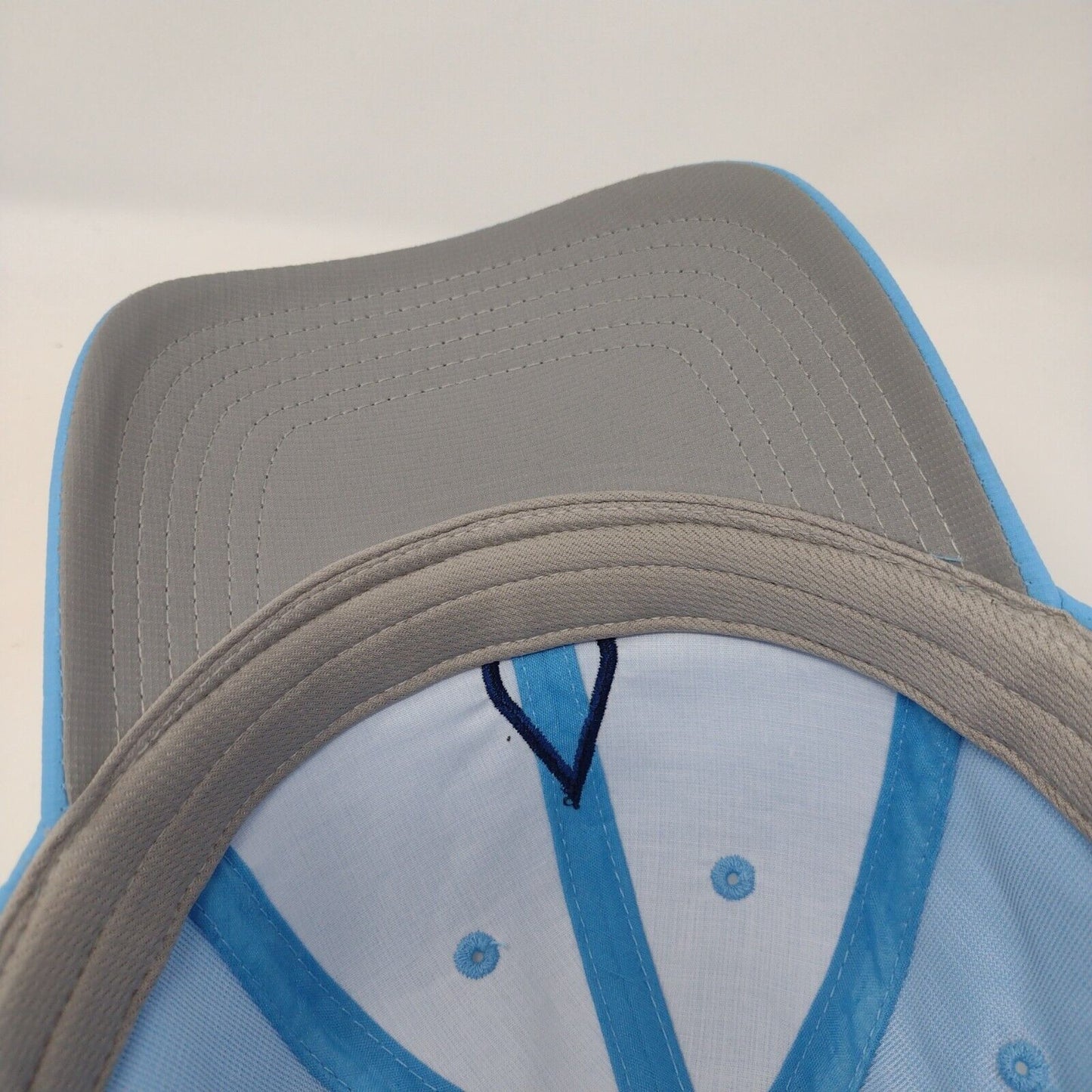 Fahrenheit Sport Strapback Hat Blue OSFM Adjustable Embroidered Polyester
