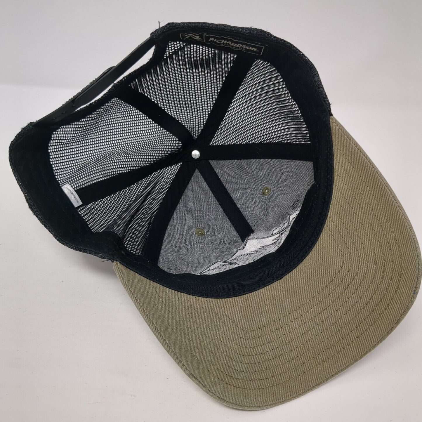 Rocky Mountain Jet Snapback Trucker Hat Brown One Size Mesh Back Outdoor