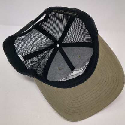 Rocky Mountain Jet Snapback Trucker Hat Brown One Size Mesh Back Outdoor