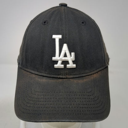 New Era MLB Los Angeles Dodgers Baseball Cap Black One Size Slideback 9FORTY Hat