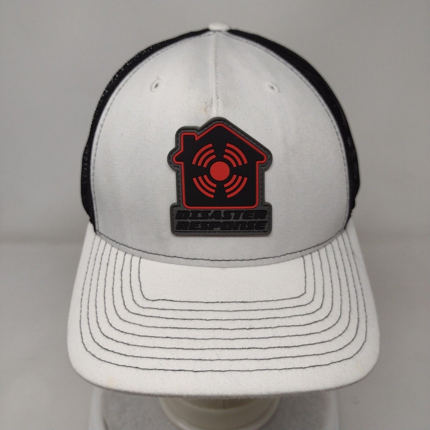 Disaster Response Snapback Trucker Hat Multicolor One Size Mesh Back