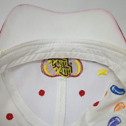 Town Talk Jelly Belly Baseball Cap White One Size Jelly Bean Embroidered Hat