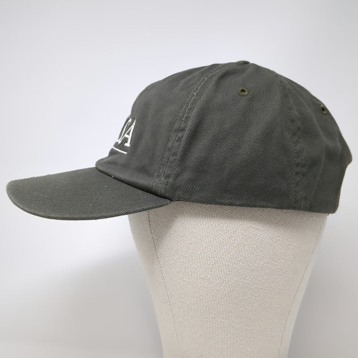 Jonsson Baseball Cap Gray One Size Slideback TAASA Embroidered Cotton Hat