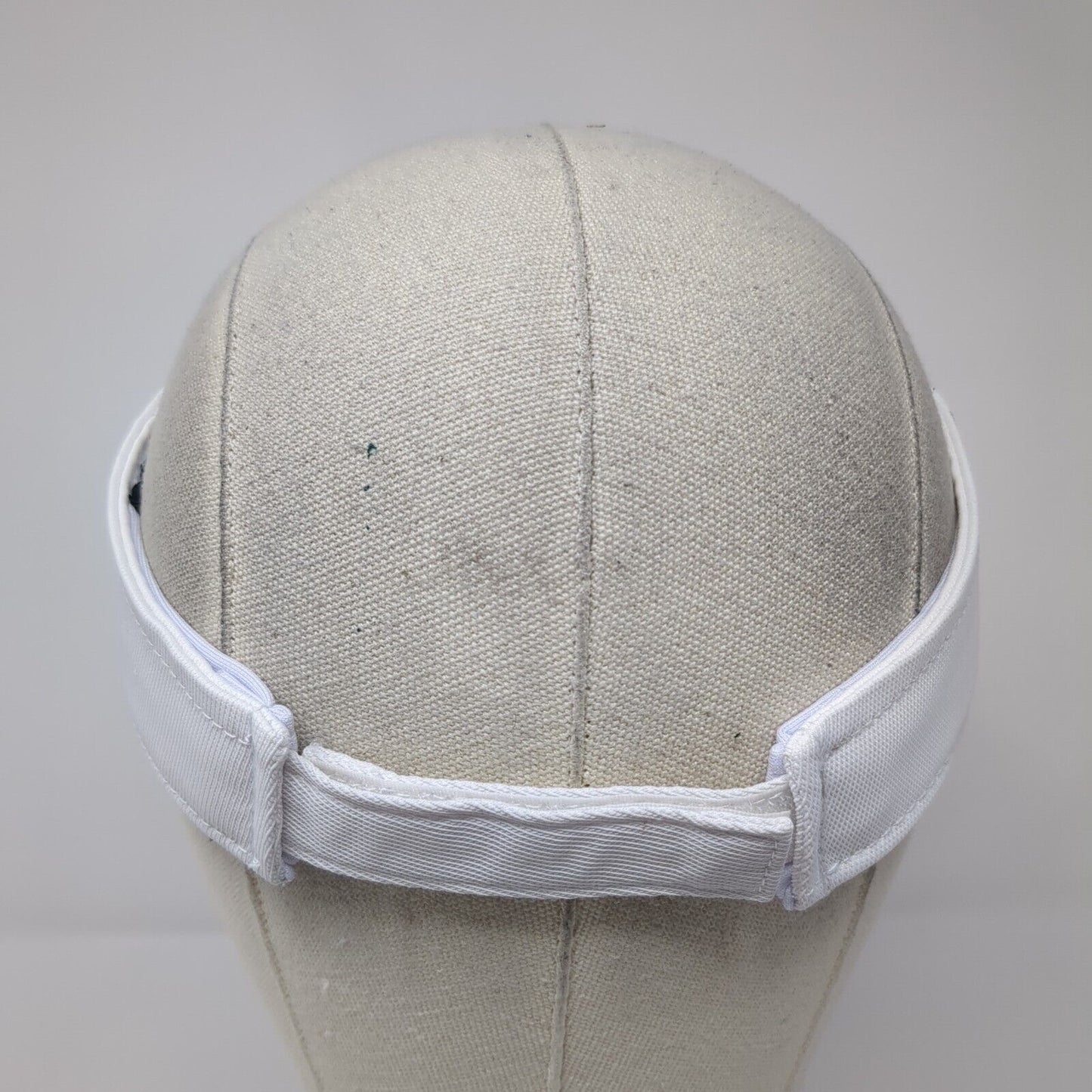 Epic Shine Car Wash Strapback Sun Visor Hat White One Size Sport-Tek