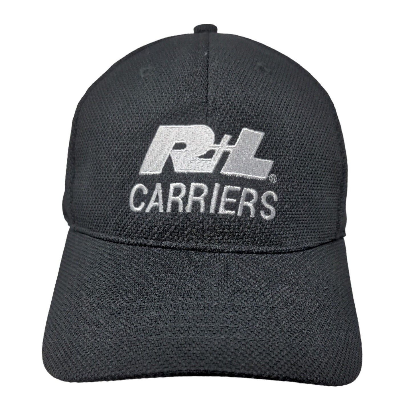 R+L Carriers Racing Men's Slideback Hat Black OSFM #17 Embroidered Logo
