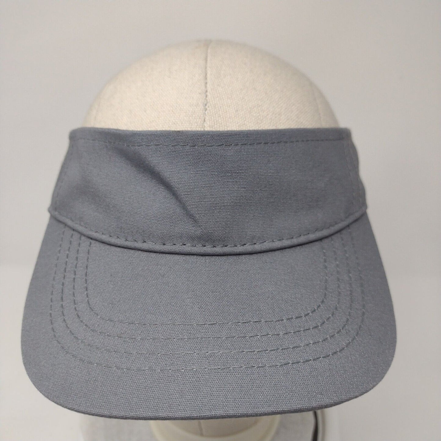 Unbranded Sun Visor Hat Gray OSFA Adjustable Lightweight Outdoor Blank