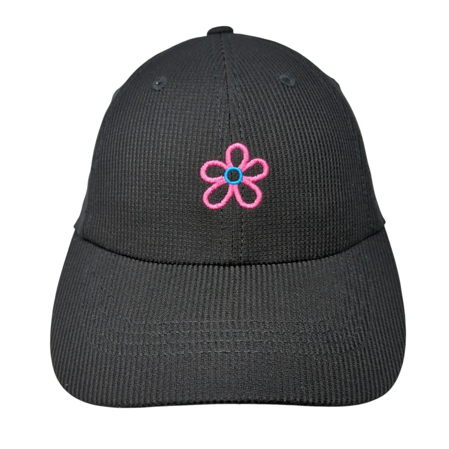 Feelin' Groovy Strapback Hat Black One Size Embroidered Port Authority