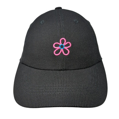 Feelin' Groovy Strapback Hat Black One Size Embroidered Port Authority