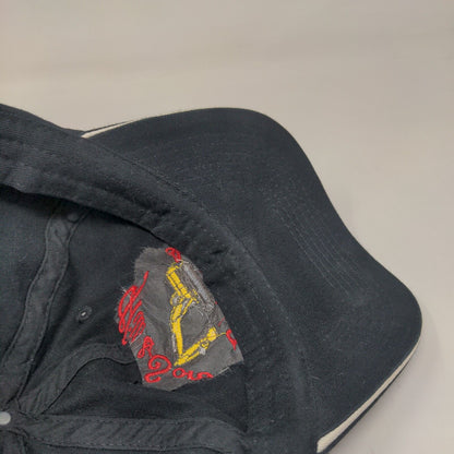 Hill & Son Excavating Strapback Hat Black One Size Port & Company
