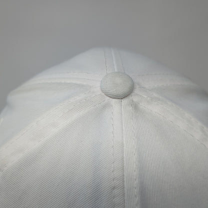 Champion C Logo Fitted Hat White One Size Embroidered Flexfit 6 Panel