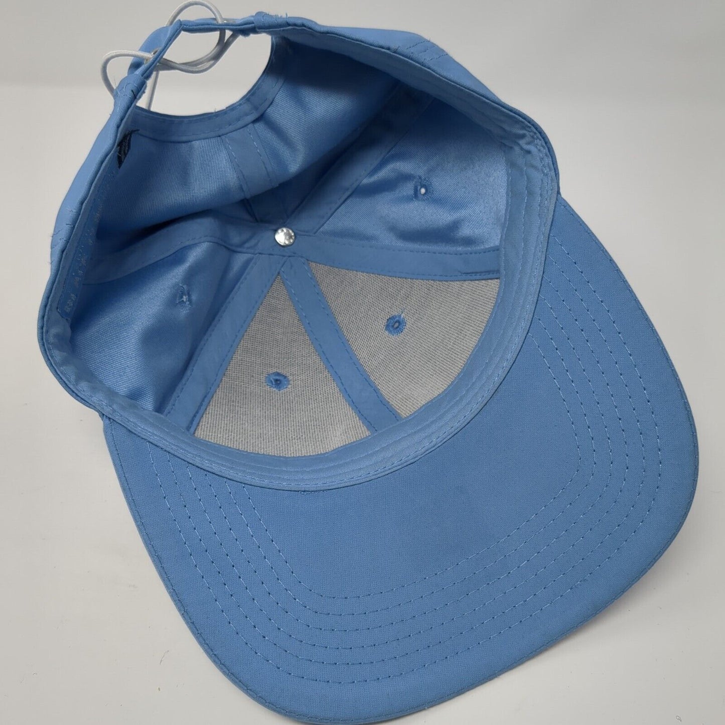 Black Clover Toggle Back Hat Blue One Size Adjustable Solid Live Lucky