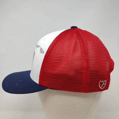 SN Snapback Trucker Hat Multi OSFM Mesh Back Colorblock Cap America