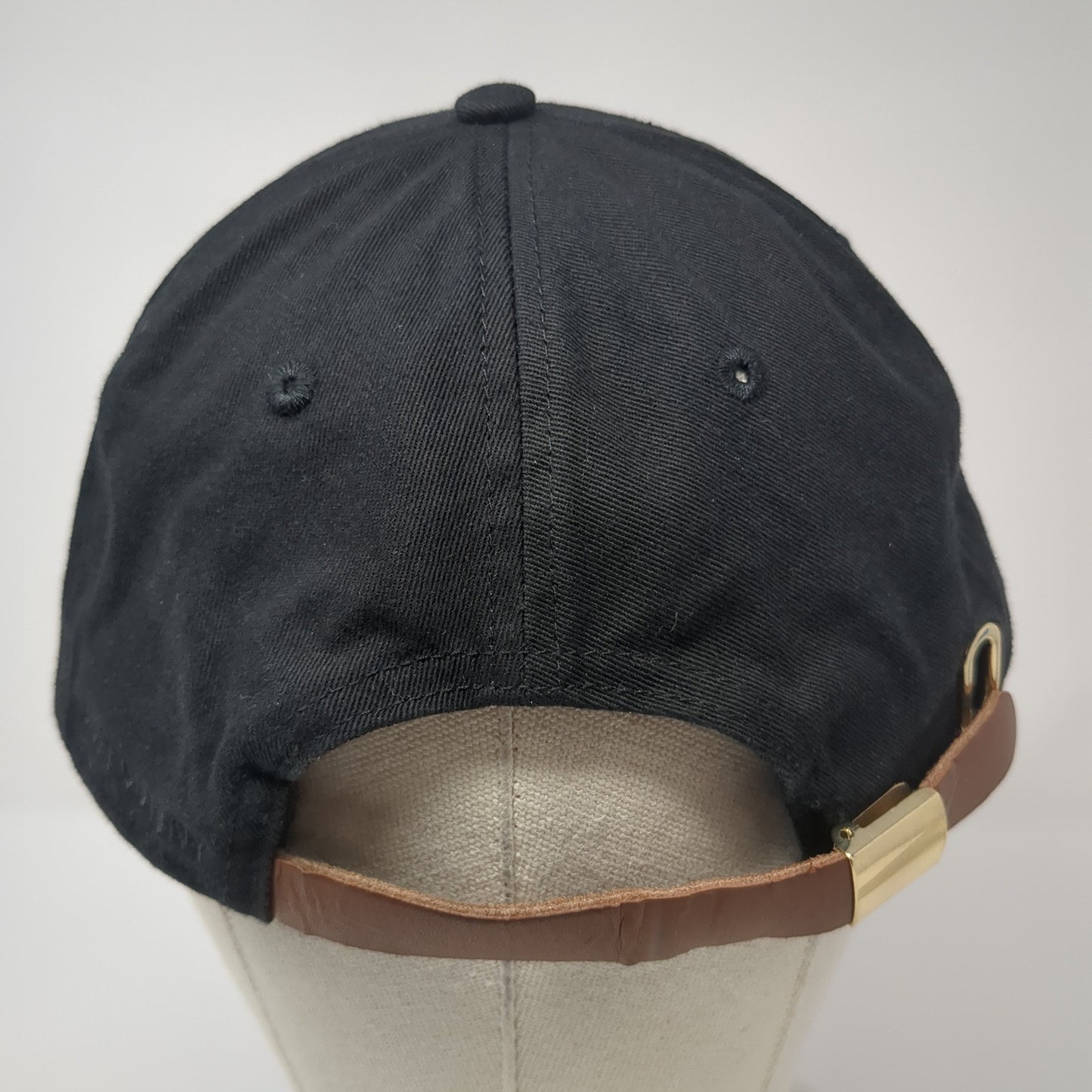 Buff Bunny Collection Baseball Cap Black One Size Adjustable Embroidered 6 Panel
