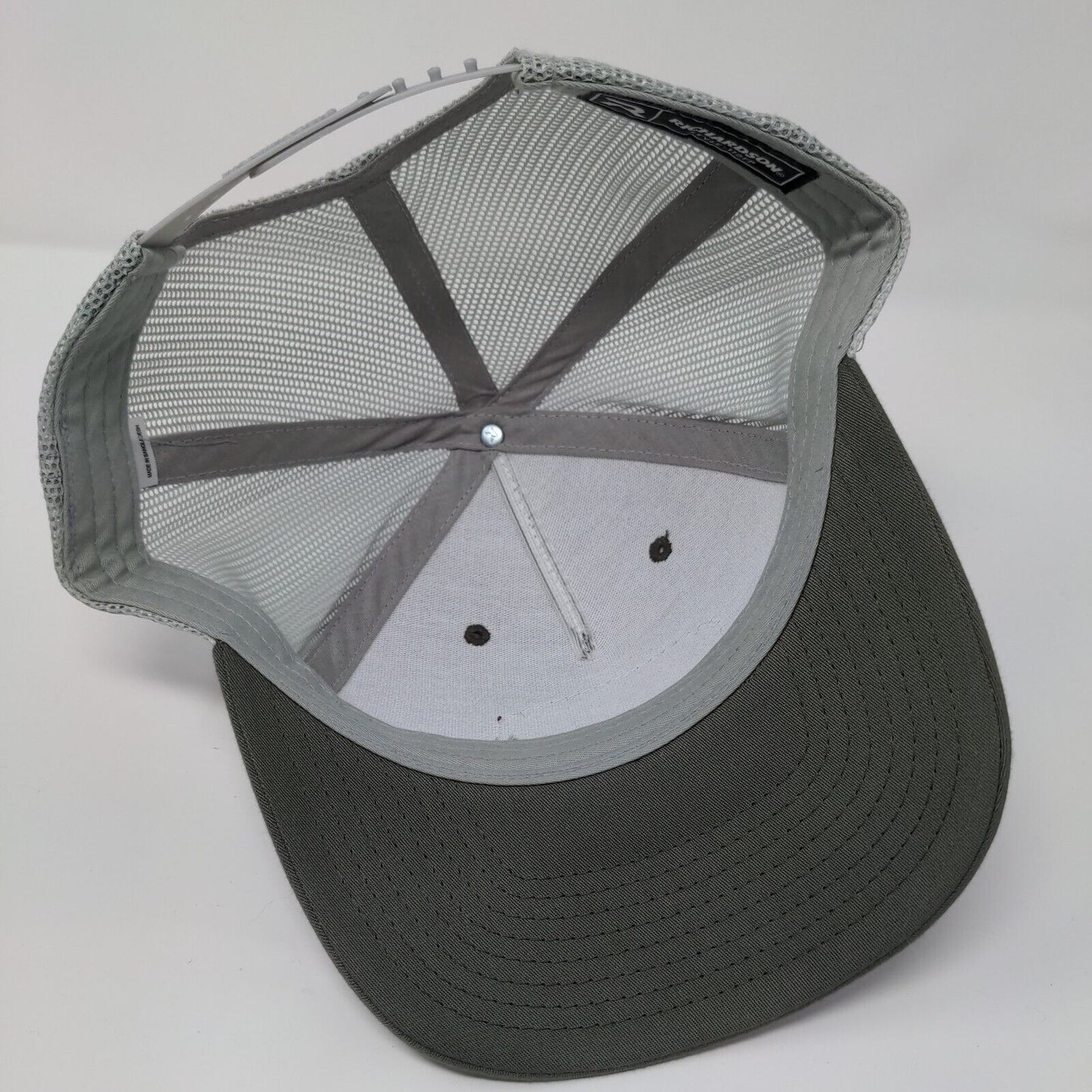 Terminal Gravity Patch Snapback Trucker Hat Green OSFA Mesh Back
