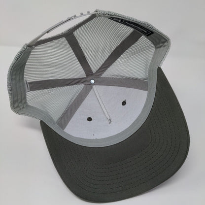 Terminal Gravity Patch Snapback Trucker Hat Green OSFA Mesh Back