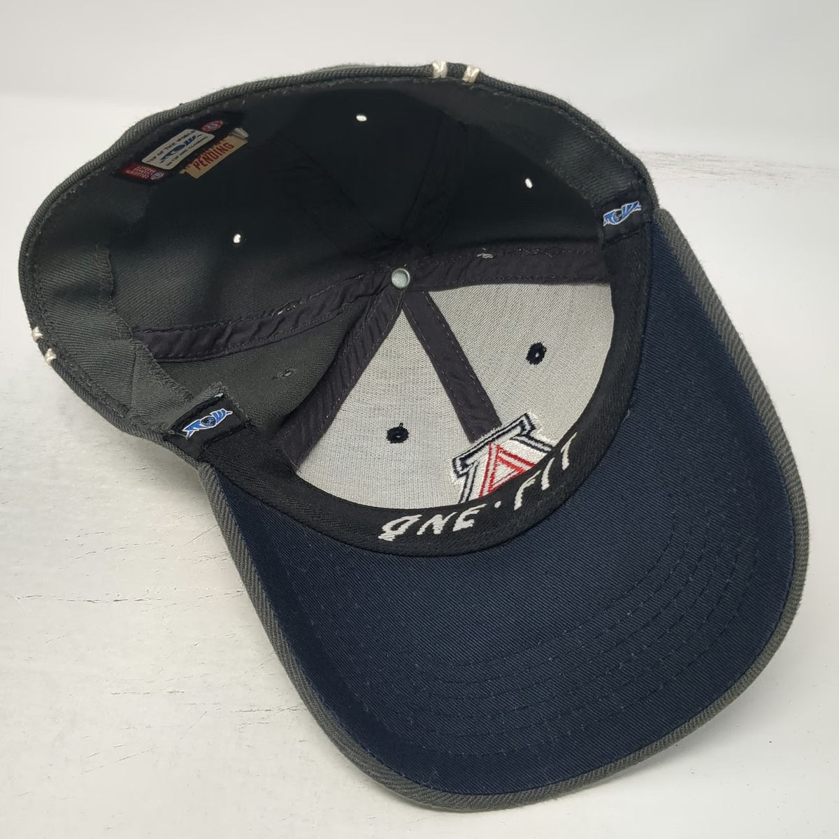 Top of the World Arizona Wildcats NCAA Cap Blue Gray One Size Fitted Hat Piping