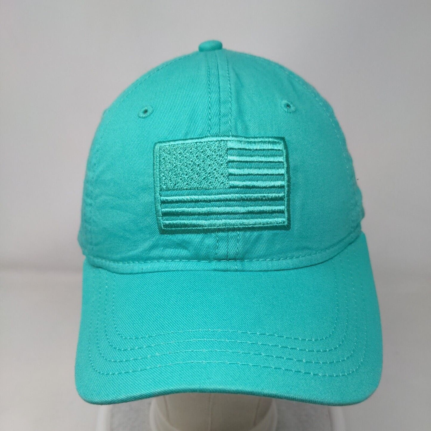 American Flag Strapback Hat Bluish-Green One Size Academy Sports Outdoors