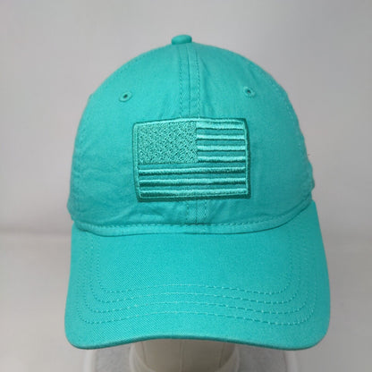American Flag Strapback Hat Bluish-Green One Size Academy Sports Outdoors