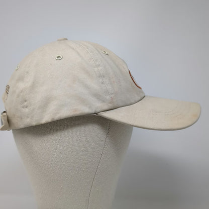 Route 66 Baseball Cap Beige One Size Embroidered Patch Slideback Script Hat