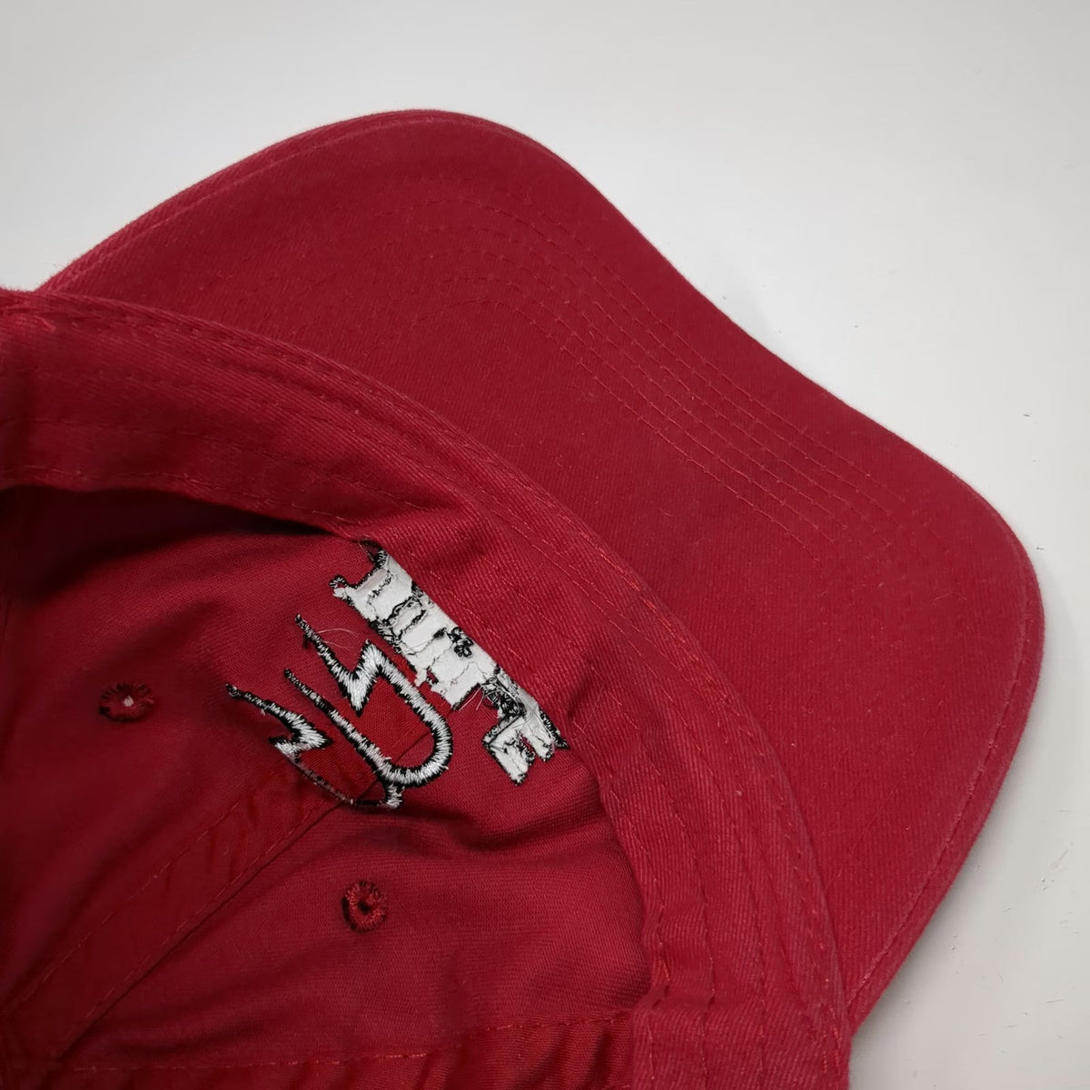 Port & Company Red Baseball Cap One Size Title Winner Embroidered Cotton Hat